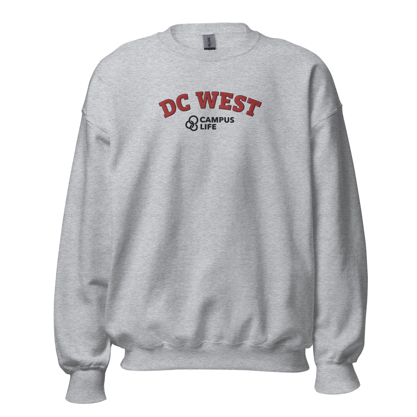 DC West Campus Life Embroidered Sweatshirt