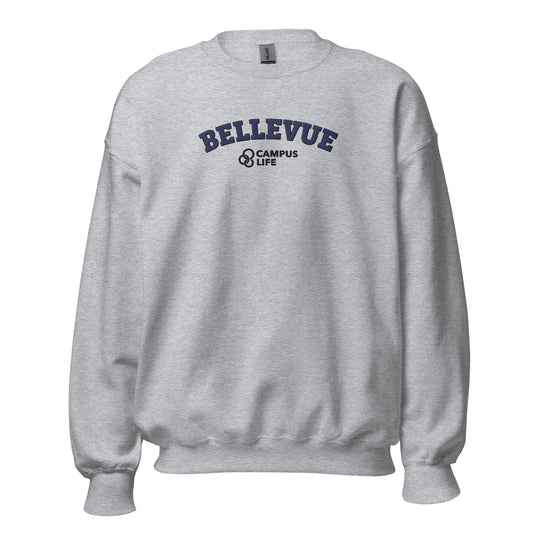 Bellevue Campus Life Embroidered Sweatshirt