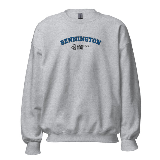 Bennington Campus Life Embroidered Sweatshirt