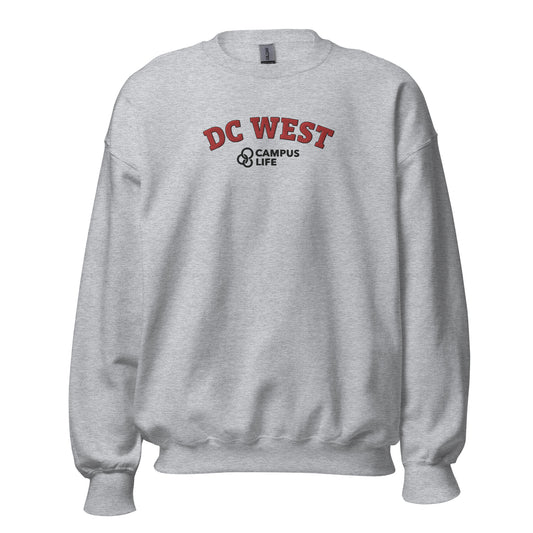 DC West Campus Life Embroidered Sweatshirt