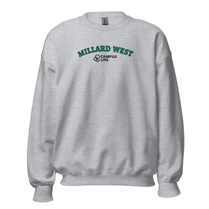 Millard West Campus Life Embroidered Sweatshirt