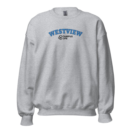 Omaha Westview Campus Life Embroidered Sweatshirt