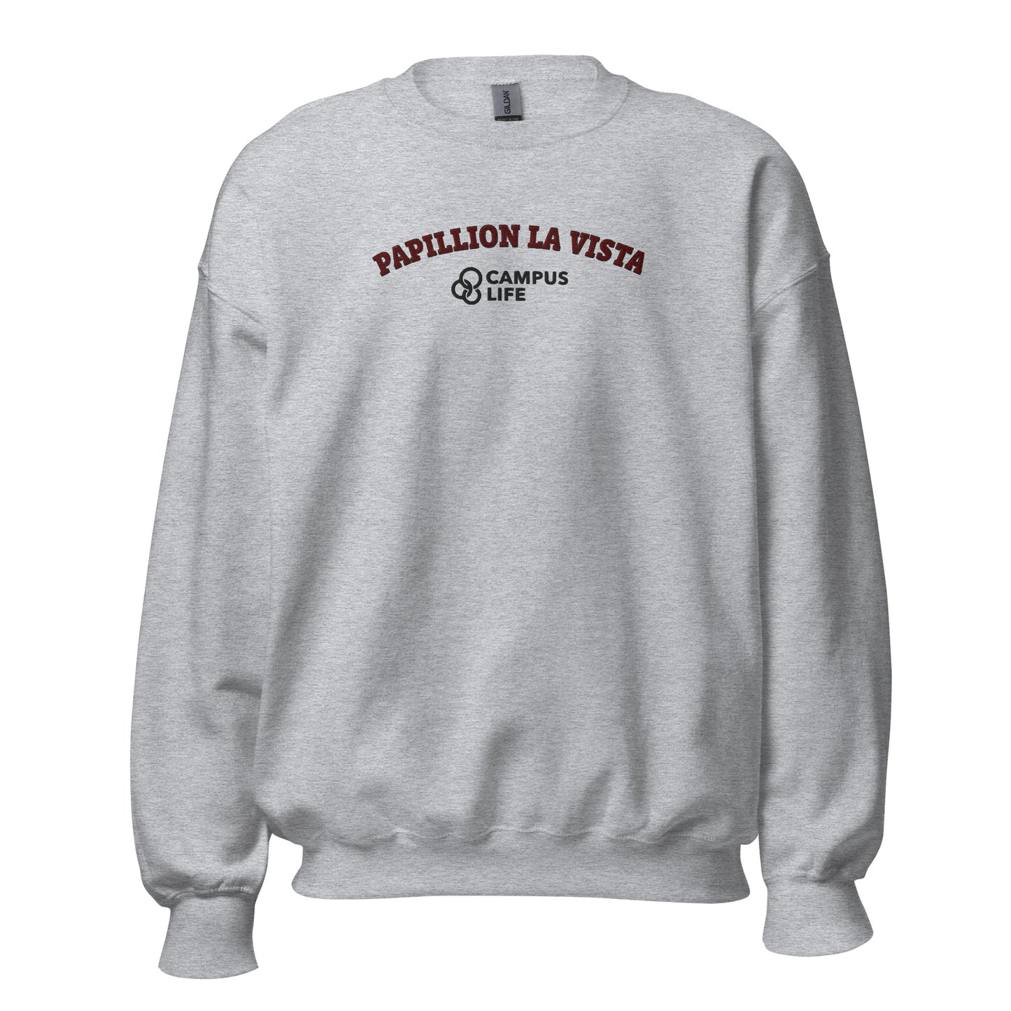 Papillion La Vista Campus Life Embroidered Sweatshirt